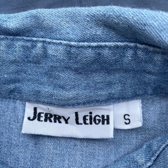 Vintage Looney Tunes Bugs Bunny Sleeveless Denim Top Tank Top sz small - Picture 5 of 5